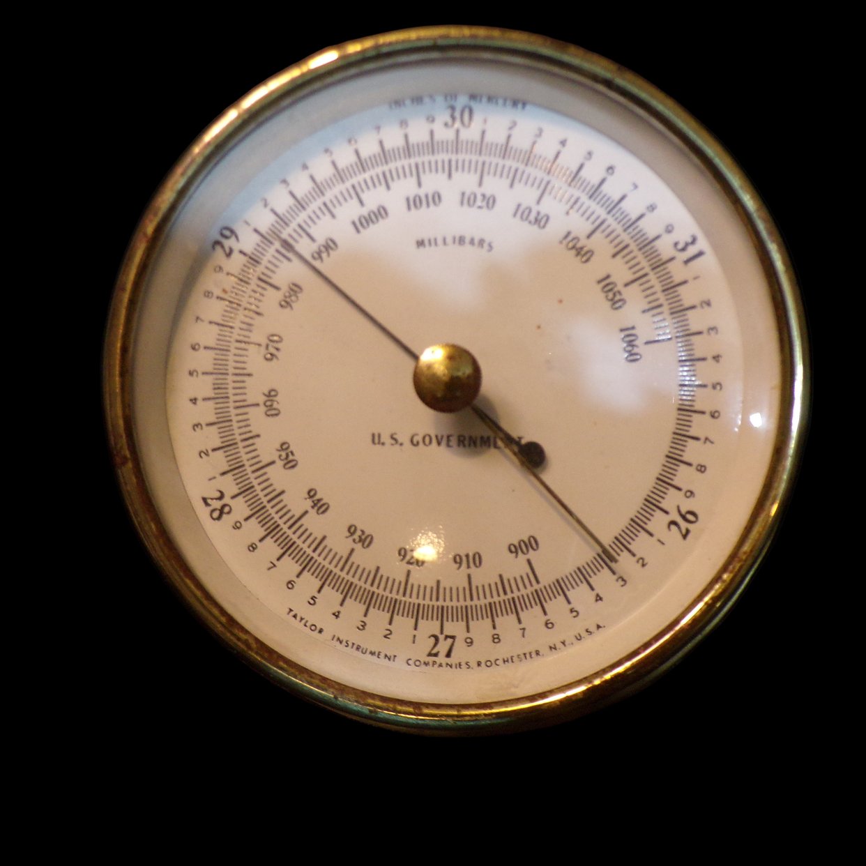 #U.S. Navy Aneroid Barometer – Taylor Instrument Companies ...