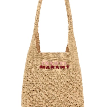 Isabel Marant Women Raffia Small Praia Shoulder Bag