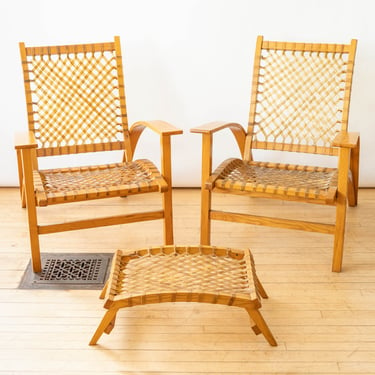 Carl Koch Lounge Chairs Chairs & Ottoman