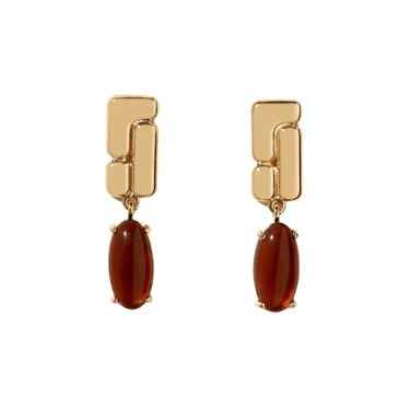 Belden Earrings - Amber — Lindsay Lewis Trunk Show