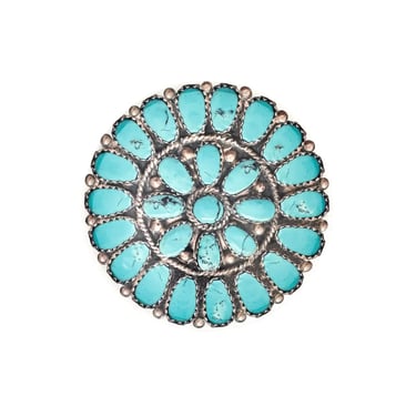 PW Turquoise Cluster Dessert Plates