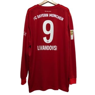2019/20 Robert Lewandowski Bayern Munich Home Jersey adidas 3XL