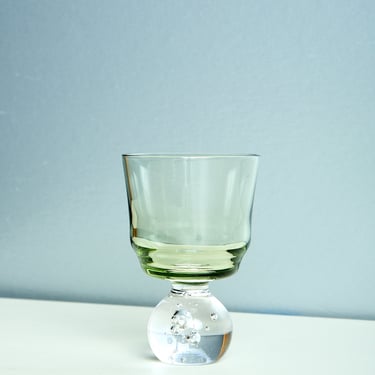 Bubble Stem Glass