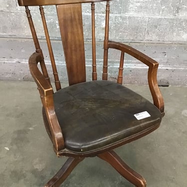 Wood Office Chair (Seattle)