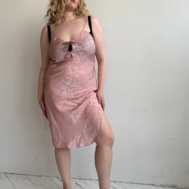 Vintage - Pink Slip Dress (L/XL)