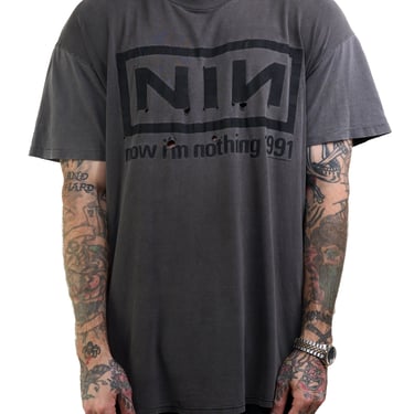 Vintage 1991 Nine Inch Nails Nothing T-Shirt