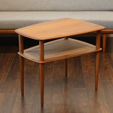 Danish Modern Solid Teak Side Table by Peter Hvidt for France & Søn