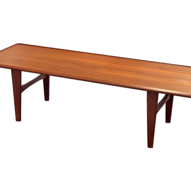 Free Shipping Within Continental US - Vintage Danish Modern Teak Coffee Table 
