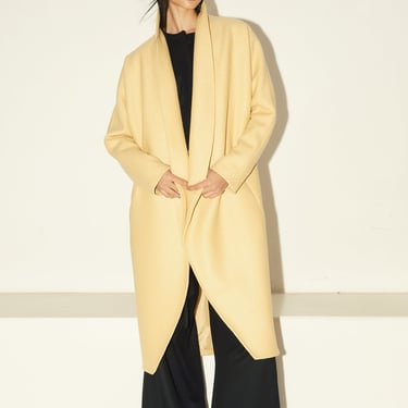 Butter Heavy Boiled Wool Escape Coat