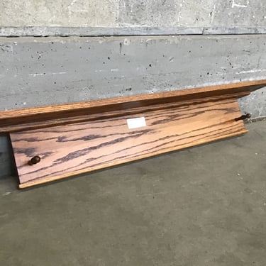 Oak Coat Rack (Seattle)