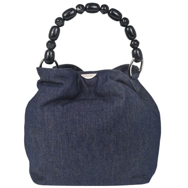 Christian Dior 2000 Indigo Denim Malice Handbag