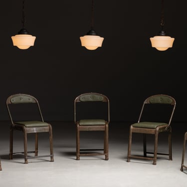 Opaline Pendants / Evertaut Factory Chairs