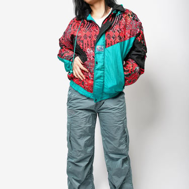 ウィンタースポーツ 80's Padded pullover jacket ski snowbord