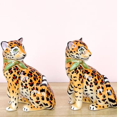 Lynn Chase Leopard Salt and Pepper Set