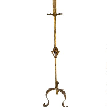 Spanish Gilt Floor Lamp