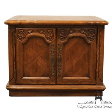 THOMASVILLE FURNITURE Chateau Provence Collection French Provincial 28" Square Accent Storage End Table 6465-24 