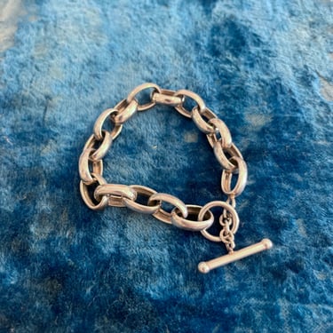 Vintage SS Oval Chain Bracelet
