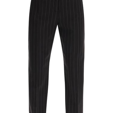 Dolce & Gabbana Pinstriped Wool Pants Women