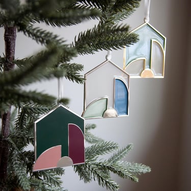 Set of 3 Szklo Modern Nativity Ornament©  | Only 15 Available, Limited Time Deal Ends Sunday 