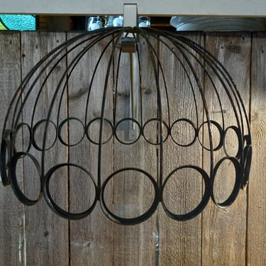 Stylish Mid Century Metal Shade 15" X 9"