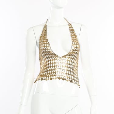 Chainmail Halter Top