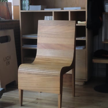 Solid Wood chair by Harry Allen