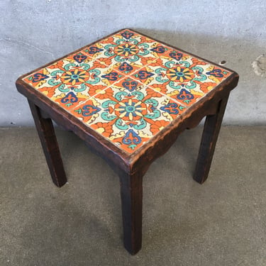 Monterey Four Tile Table with 8" D&M Tiles