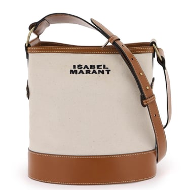 Isabel Marant Samara Cotton Canvas Shoulder Bag Women