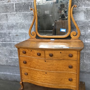 Vintage Birdseye Maple Dresser (Seattle)