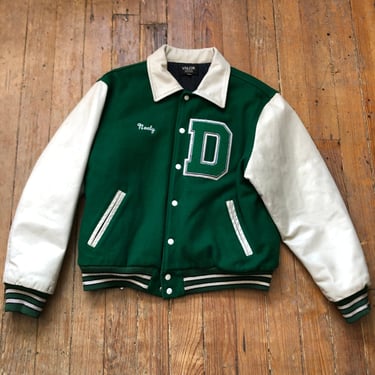 70s Letterman Jacket Medium 