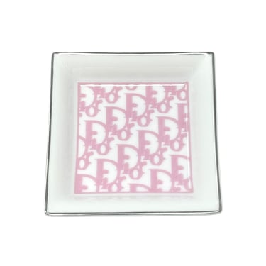 Dior Small Pink Logo Tray