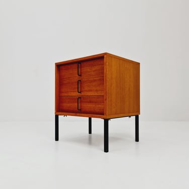 Midcentury German teak chest of drawers by Günther Renkel for Rego Möbel 1960s 