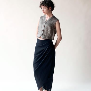 Pinstripe Skirt | Romeo Gigli 1994 