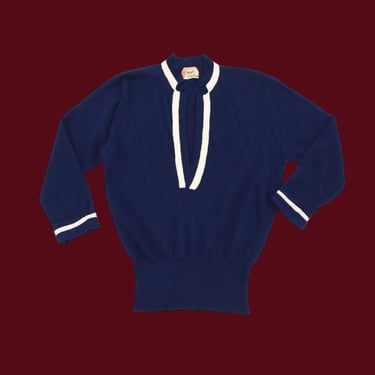 1950s Frosted Sail pullover sweater 