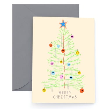 Happy Tree Holiday Card