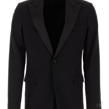 Lanvin Man Black Wool Blazer