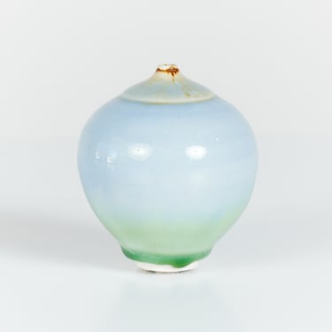 Petite Glazed Ceramic Bud Vase 
