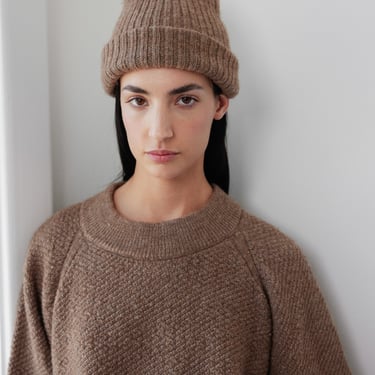 Skinny Rib Hat in Earth