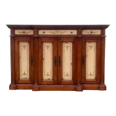 Hooker Furniture Rustic European Tall Credenza Sideboard 