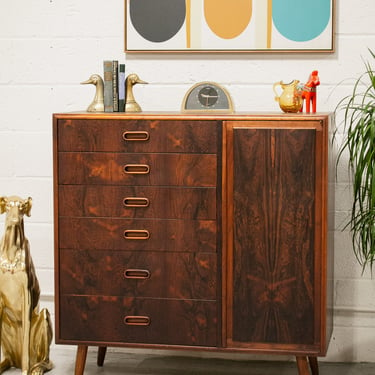 John Founders Rosewood Cabinet Chest of Drawers