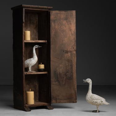 Primitive Armoire / Cast Alloy Geese