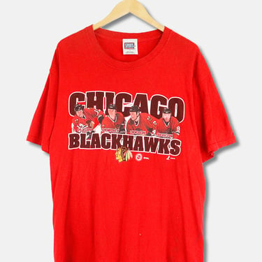 Vintage NHL Chicago Blackhawks Player T Shirt Sz L