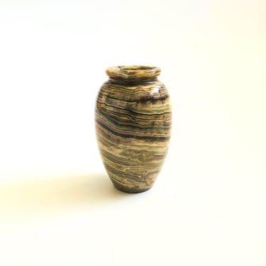 Vintage Onyx Vase 