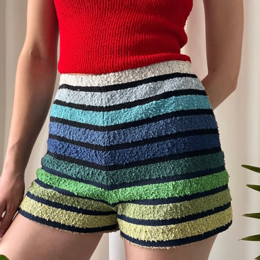 Sonia Rykiel Striped Tweed Shorts