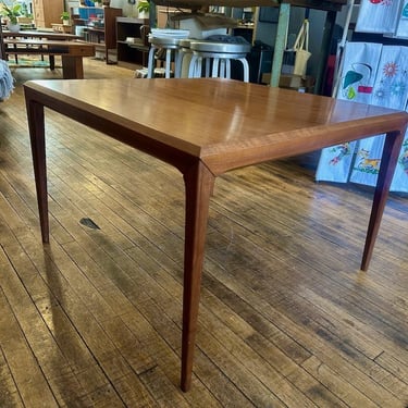 Danish Teak Coffee Table by Johannes Andersen for Silkborg