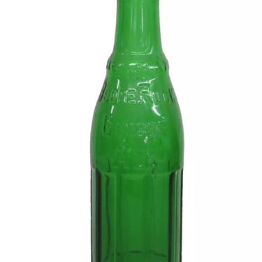 Emerald Green Boone Rock Glass Bottle 3972B