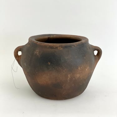 Antique Turkish Yoghurt Stoneware Jug Vase 