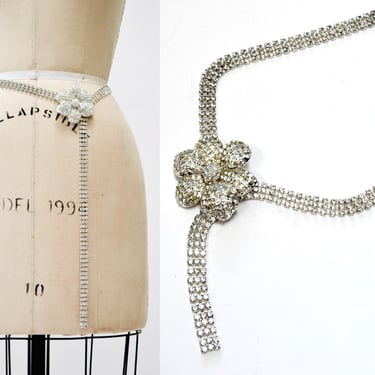90s Y2k 2000s Vintage Silver Stretch Belt | Hooked on Honey  display picture 1
