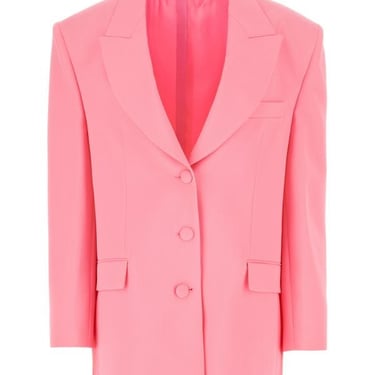 Magda Butrym Woman Pink Twill Oversize Blazer