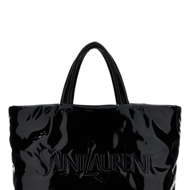 Saint Laurent Men Maxi Patent Bag